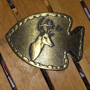 Awesome arrowhead with buck buckle